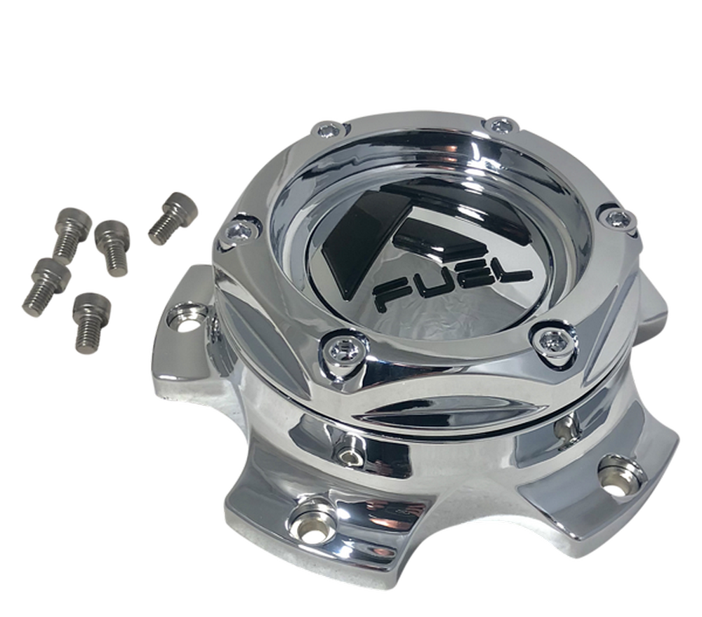 Fuel 1PC FC Center Cap BOLT-ON (Chrome/Gloss Black) - 5X135/5.5 - 1004-72 product image