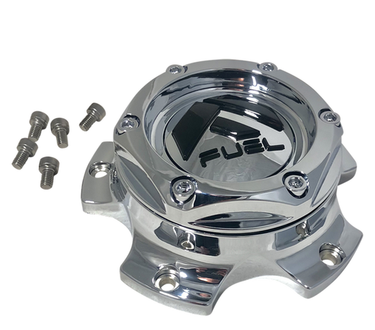 Fuel 1PC FC Center Cap BOLT-ON (Chrome/Gloss Black) - 5X135/5.5 - 1004-72 product image