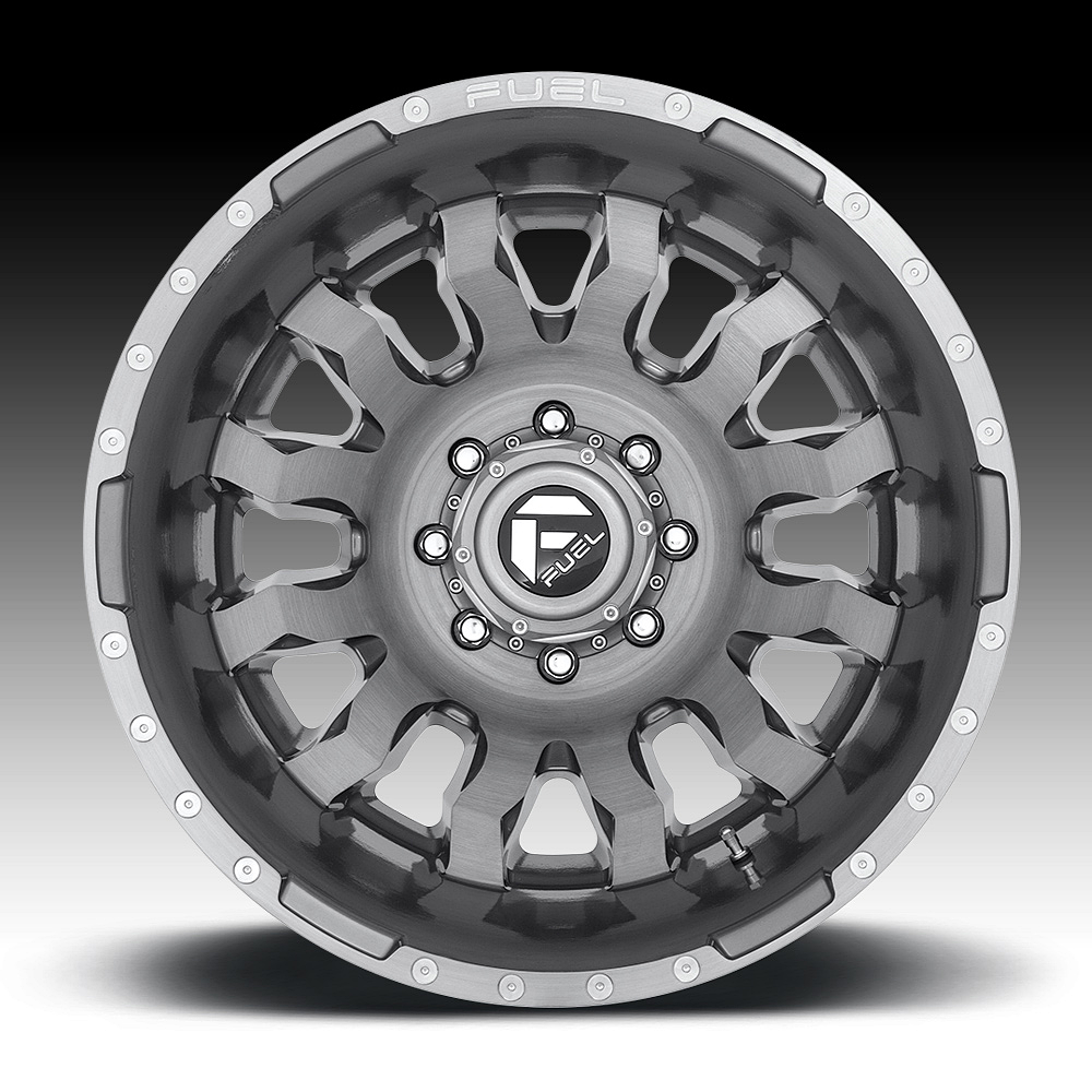 Fuel 1PC FUEL FRNT BILLET Center Cap 8X200/210 G-BSHTINT - 1005-37-08LRT product image