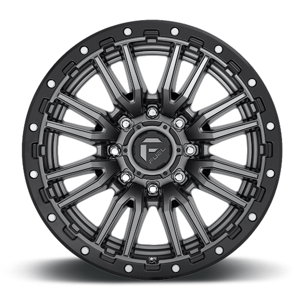 Fuel 1PC FUEL Center Cap SNAP IN (Matte Black/GUN) - 8X180 - 1005-49GD product image