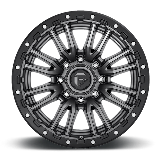 Fuel 1PC FUEL Center Cap SNAP IN (Matte Black/GUN) - 8X180 - 1005-49GD product image