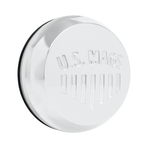 DUB 1PC DOME .9" US MAGS NWLOGO 3" ORING Center Cap Polished - 1014-09-06AH product image