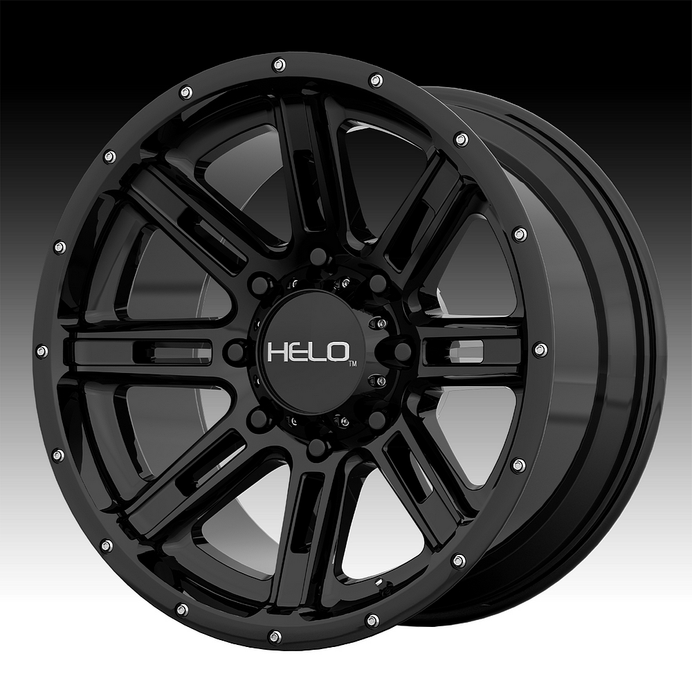 Helo Center Cap 6X4.5/120 GLOSS Black - 1079L121AHE1GB product image