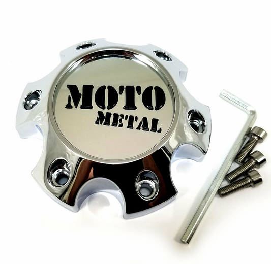 Moto Metal Moto Center Cap 6X4.5/120 H34 - Chrome - 1079L121AMO3CH-H34 product image