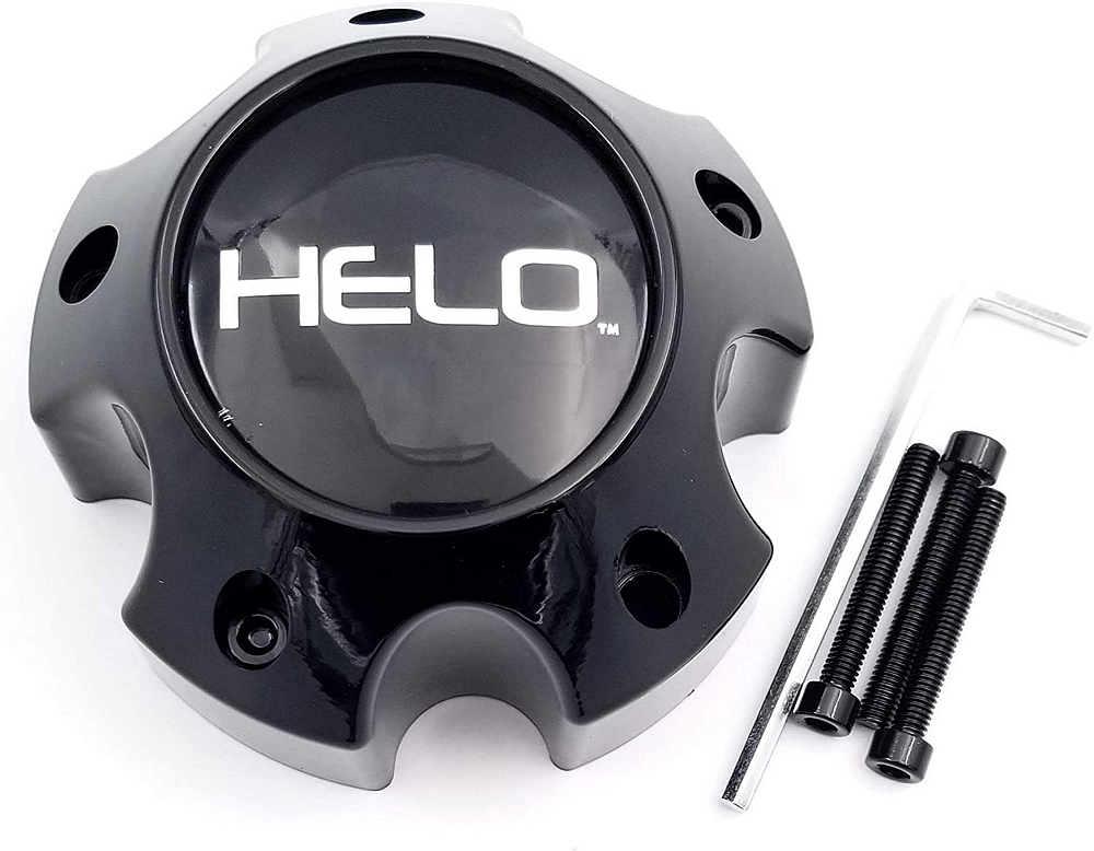 Helo Center Cap 5X4.5/120/5 GLOSS Black - 1079L121HE1GB product image