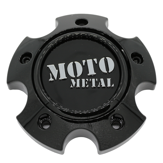 Moto Metal Moto Center Cap 5X4.5/120/5 H34 GLOSS Black - 1079L121MO3GB-H34 product image