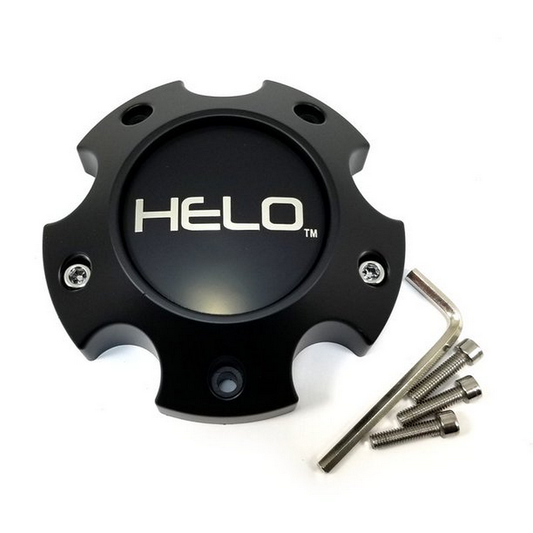 Helo Center Cap 5X5 LUG H39 - SATIN Black - 1079L133HE1SB-H39 product image