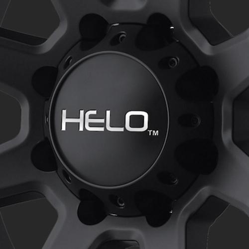 Helo Center Cap 6X135 SATIN Black - 1079L140HE1SB product image