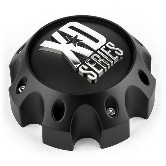 XD Center Cap MATTE Black 6X135 W/ Black SCREWS - 1079L140MB-H34 product image