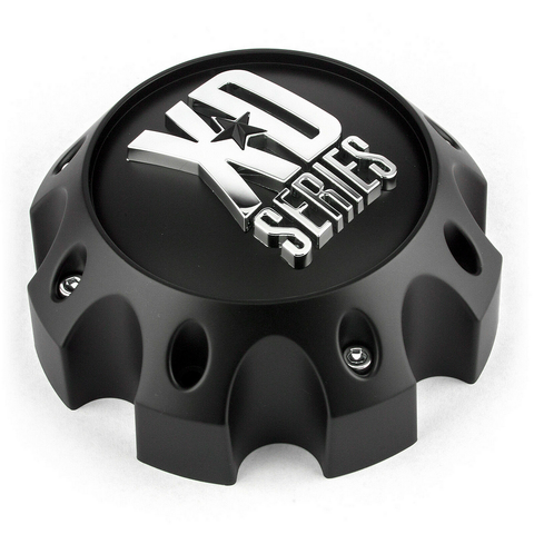 XD Center Cap MATTE Black 6X135 W/ Black SCREWS - 1079L140MB-H34 product image