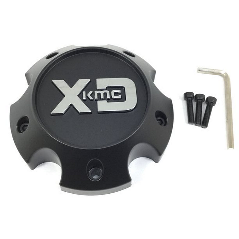 XD Center Cap SATIN Black 5X5.5/150 (NEW LOGO) - 1079L145ASB1-H42 product image