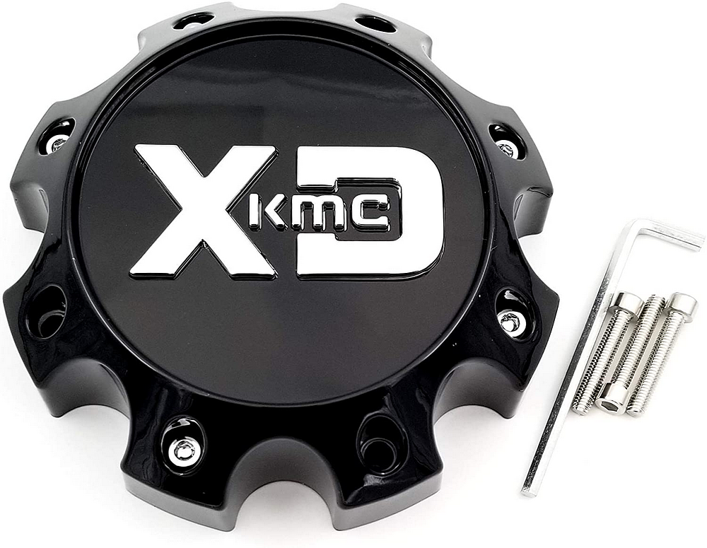 XD Center Cap 6X5.5 GLOSS Black (NEW LOGO) - 1079L145GB1-H42 product image