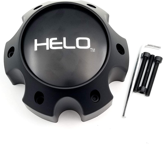 Helo Center Cap 6X5.5 LUG H42 - SATIN Black - 1079L145HE1SB-H42 product image