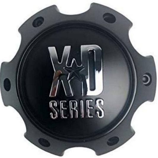 XD Center Cap SG-Black 6X5.5 W/ Black SCREWS - 1079L145SGB-H42 product image