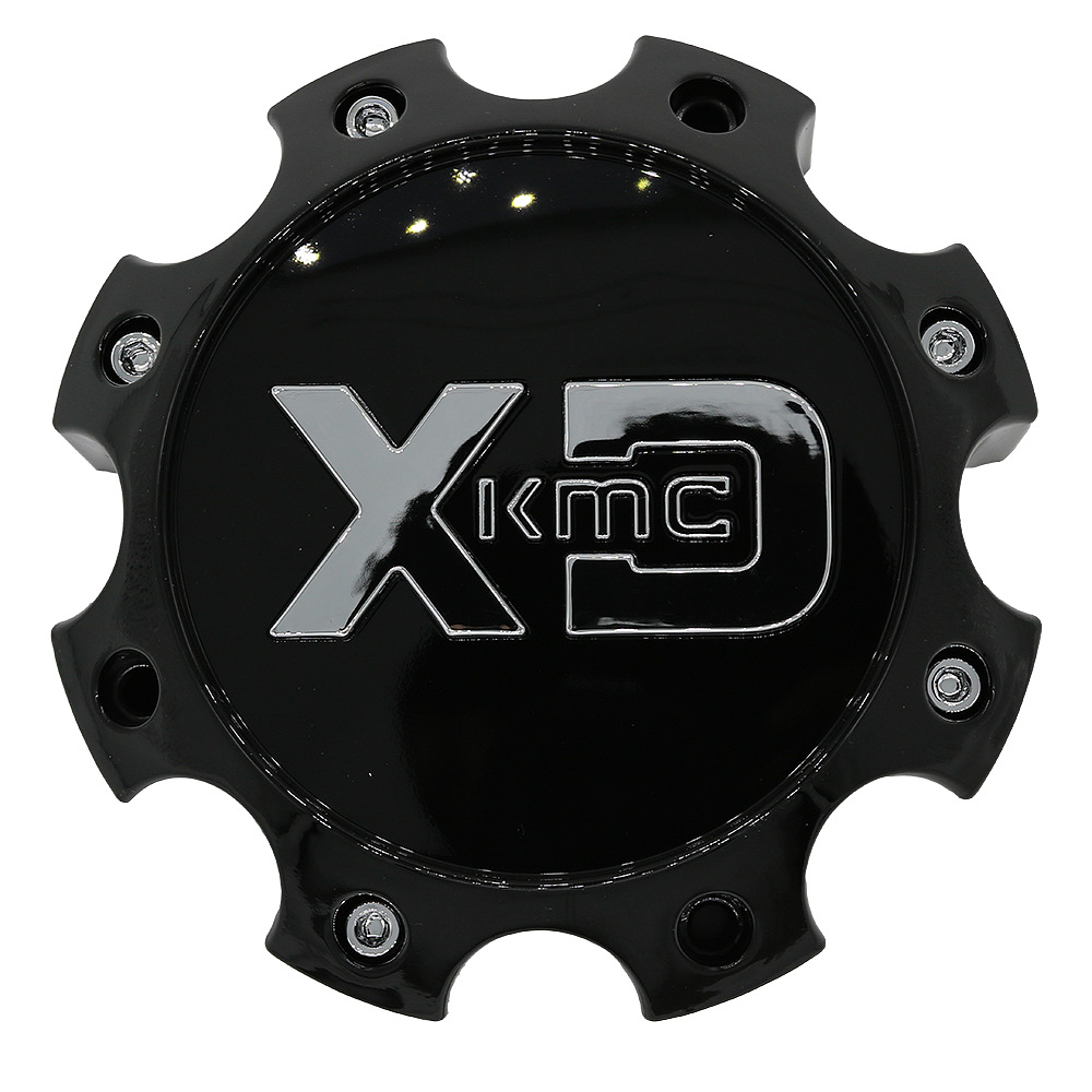 XD Center Cap 8X170 GLOSS Black (NEW LOGO) - 1079L170GB1-H63 product image