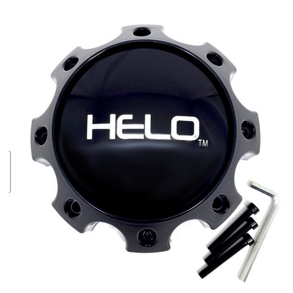 Helo Center Cap 8 LUG H42 - GLOSS Black - 1079L170HE1GB-H42 product image