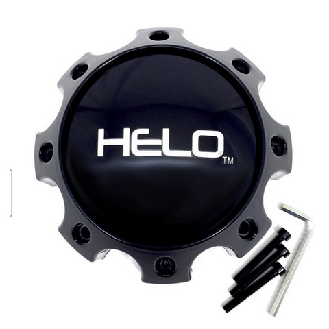 Helo Center Cap 8 LUG H42 - GLOSS Black - 1079L170HE1GB-H42 product image