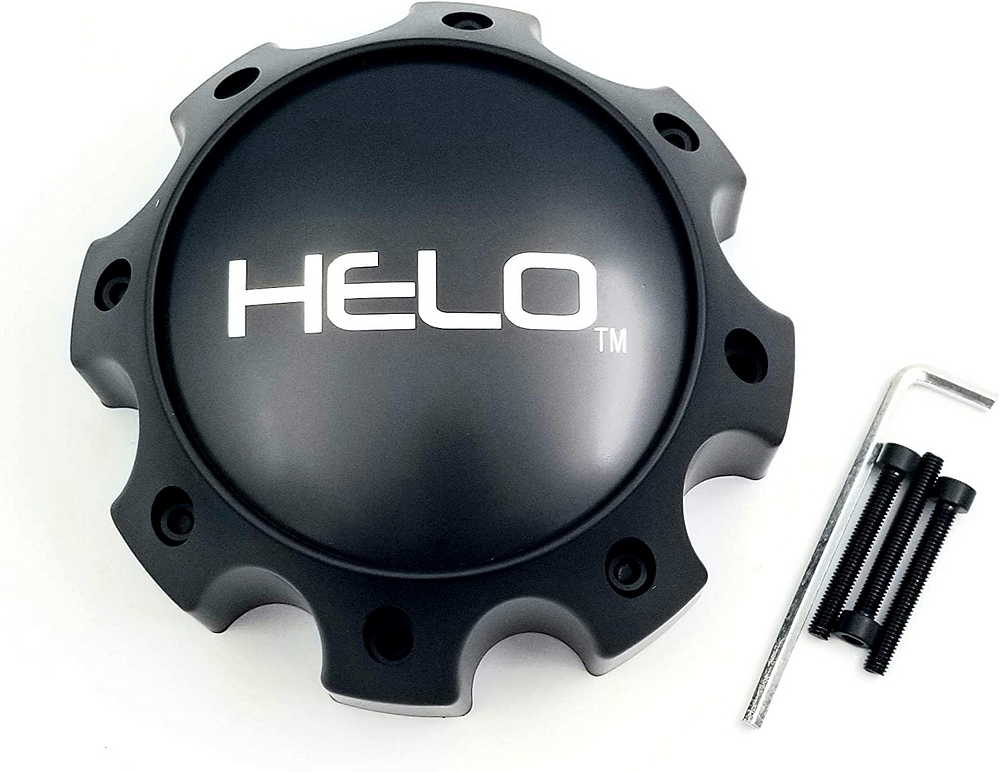 Helo Center Cap 8 LUG H65 - SATIN Black - 1079L170HE1SB product image