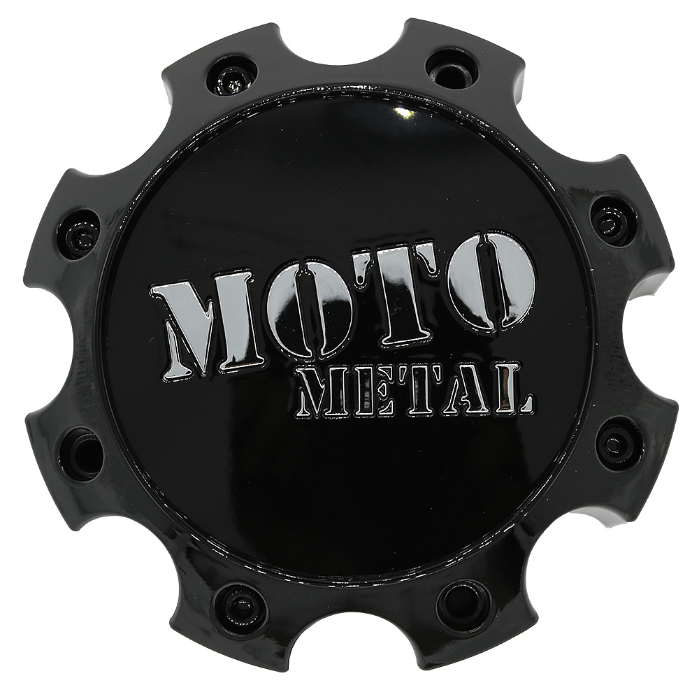Moto Metal Moto Center Cap 8X6.5/180 H50 GLOSS Black - 1079L170MO3GB-H50 product image