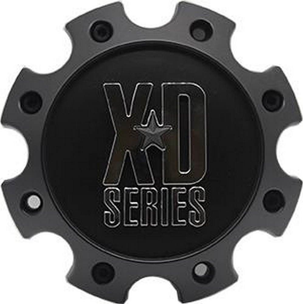 XD Center Cap SG-Black 8X6.5/170 W/ Black SCREWS - 1079L170SGB-H42 product image