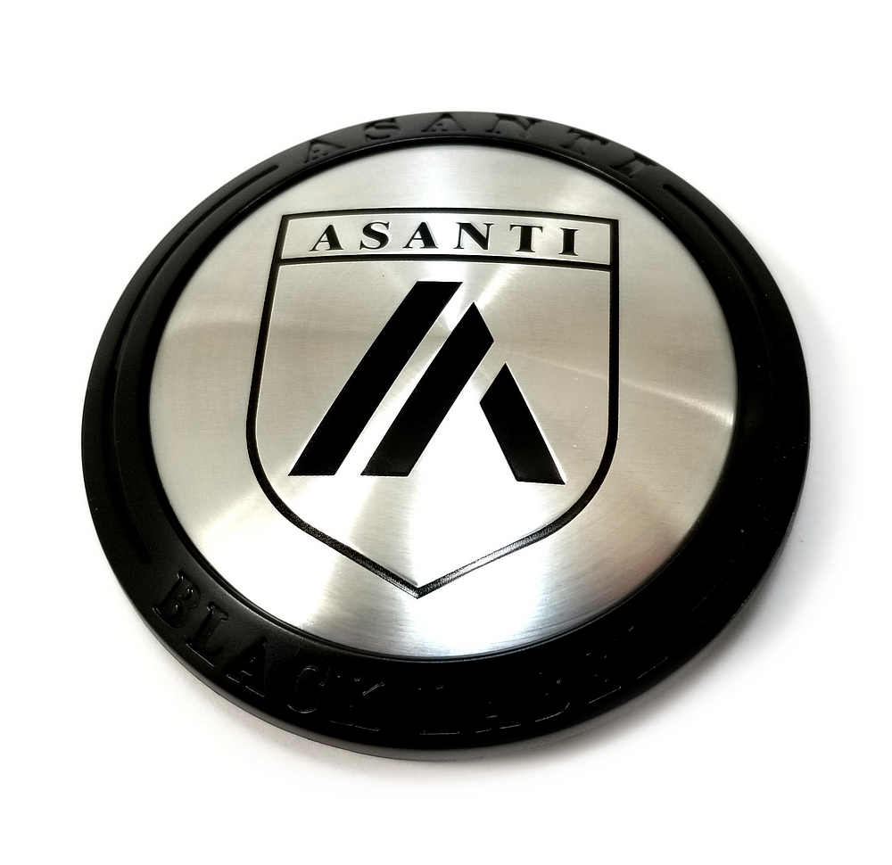 Asanti Forged ABL Center Cap SNAP IN ALL PCD - SATIN Black - 128K81SB-H9 product image