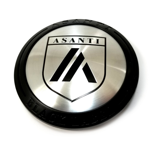 Asanti Forged ABL Center Cap SNAP IN ALL PCD - SATIN Black - 128K81SB-H9 product image