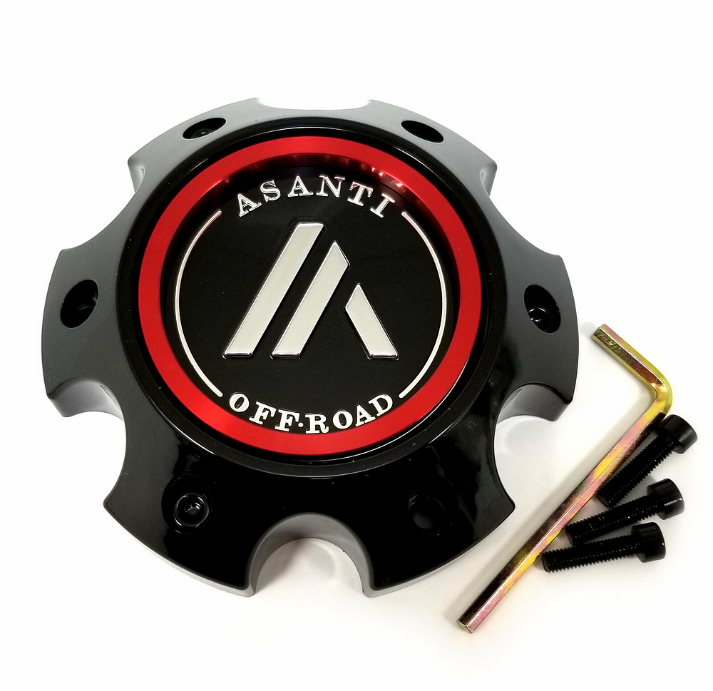 Asanti Off Road ASA OFR Center Cap 6X5.5 H42 - GLOSS Black - 130L1456GB-H42 product image
