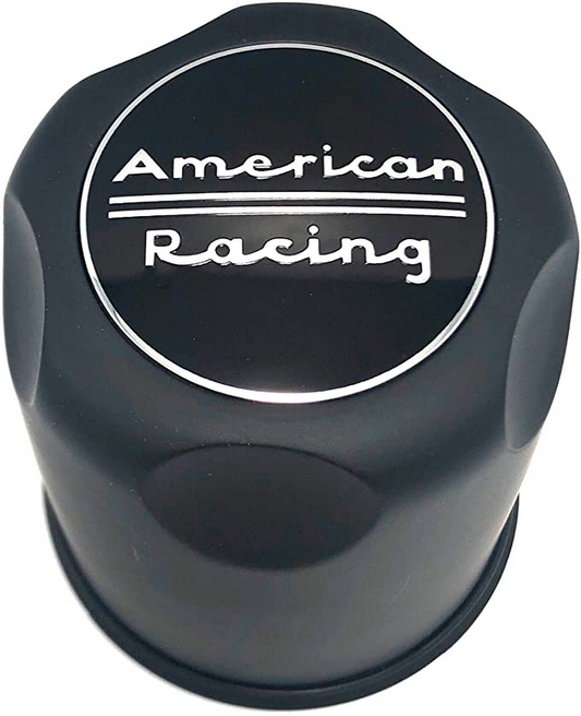 American Racing AR Center Cap 3.27 SMALL 5/6LUG PUSH THRU S-Black - 1327000SB product image