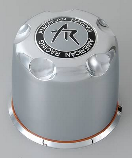 American Racing AR Center Cap 5.15'' SILVER PUSH THRU 5 SCALLOP - 1515000S product image