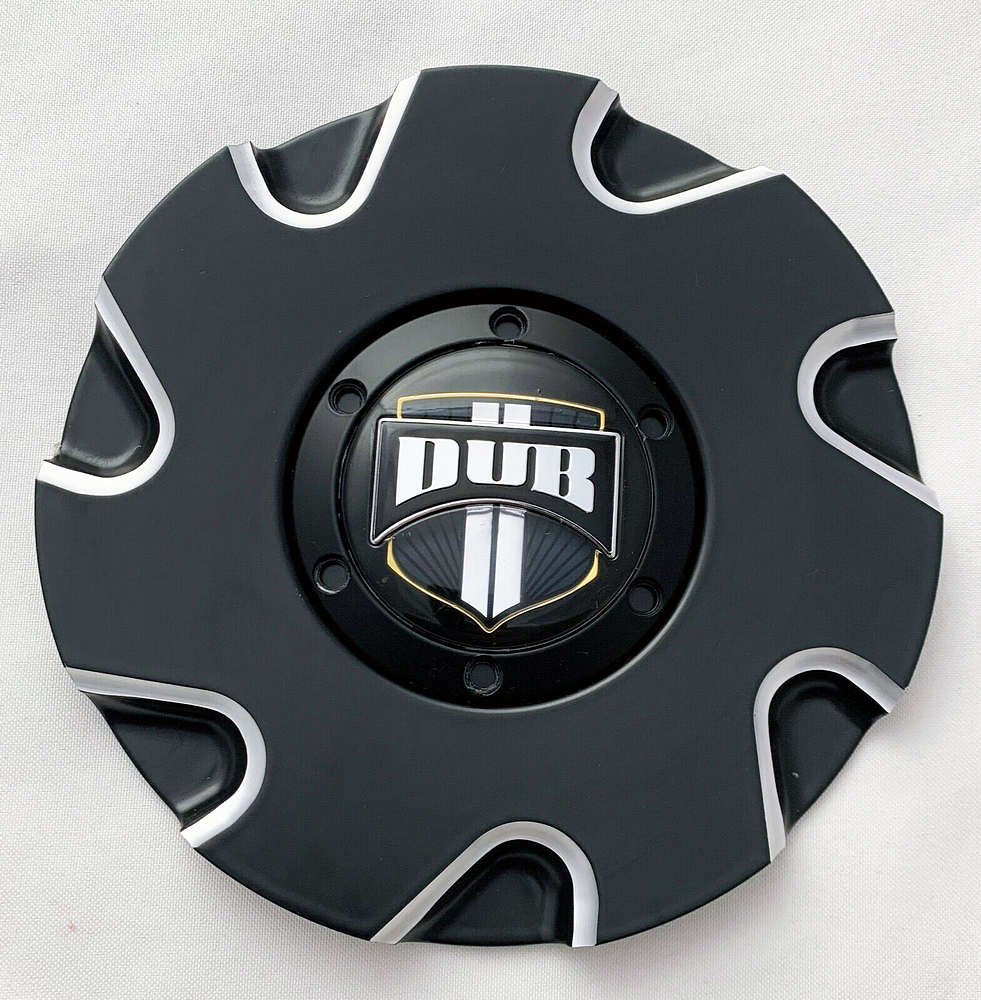 DUB 1PC DUB DIRECT Center Cap-Black MILLED - 26110-35BME product image