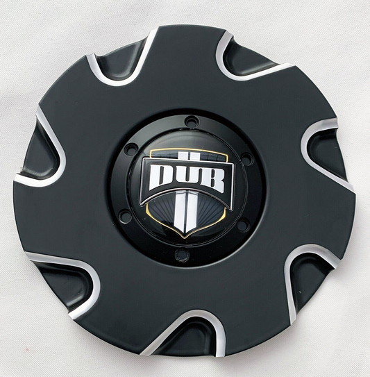 DUB 1PC DUB DIRECT Center Cap-Black MILLED - 26110-35BME product image