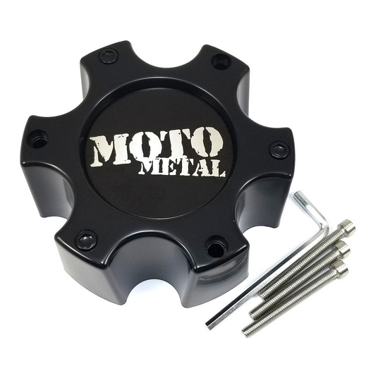 Moto Metal MTO Center Cap SATIN Black 6X135/5.5 - 306B1396HYB003 product image