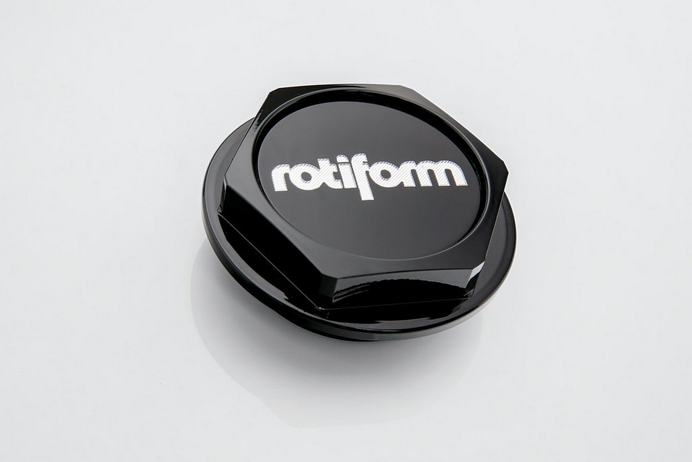 Rotiform LAS-R/BUC-M Center Cap ASSEMBLY - MATTE Black - 33411-15BD product image