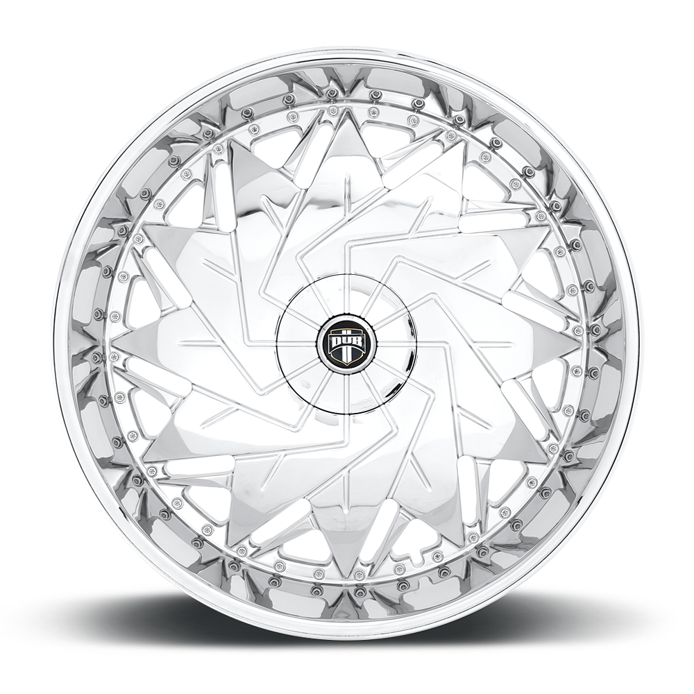 DUB 1PC DUB DAZR Center Cap-Chrome - 38330-15 product image