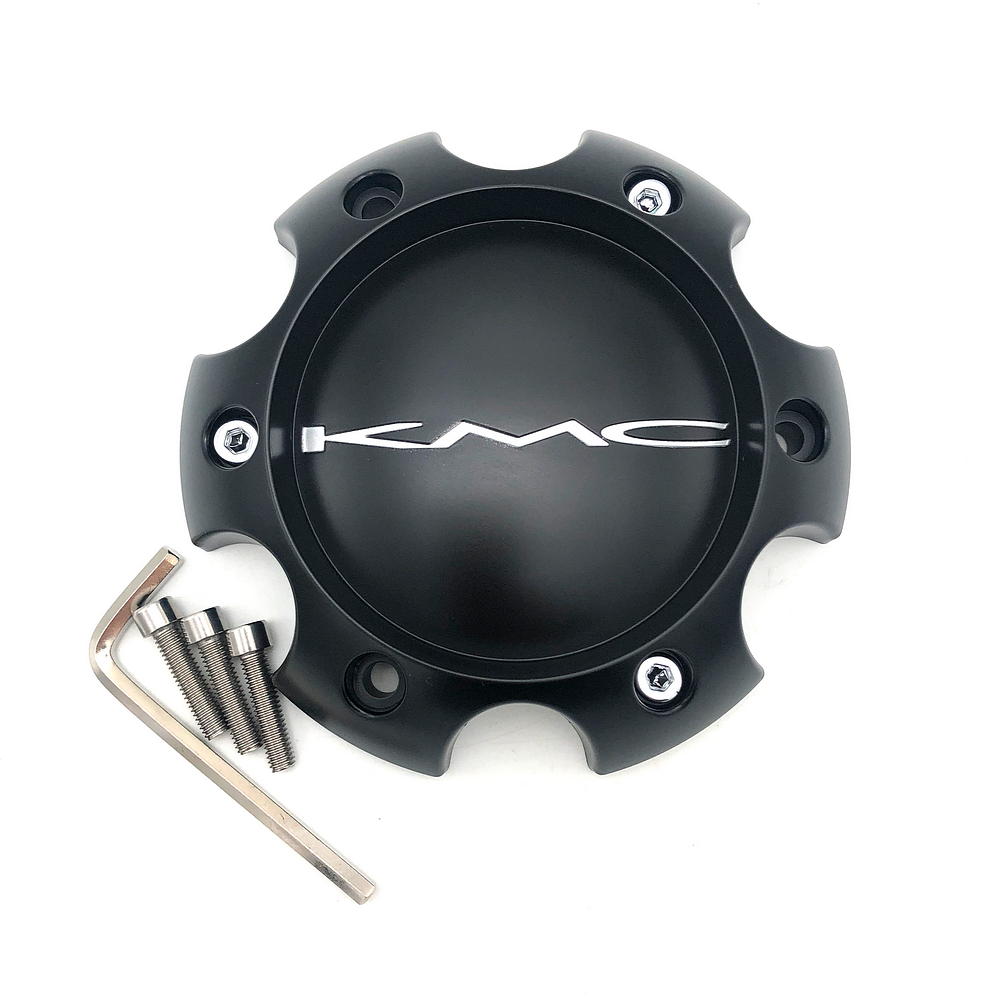 KMC Center Cap STYLE B Black 6 LUG - 395B1396HYB003 product image