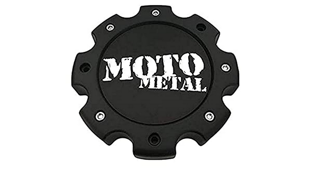 Moto Metal MTO FRONT DUALLY Center Cap M/Black MACHINED - 490L204-YB002 product image