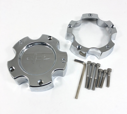 Helo Center Cap HE835 Chrome W/SPACER 5X135/5.5 - 835B5139 product image