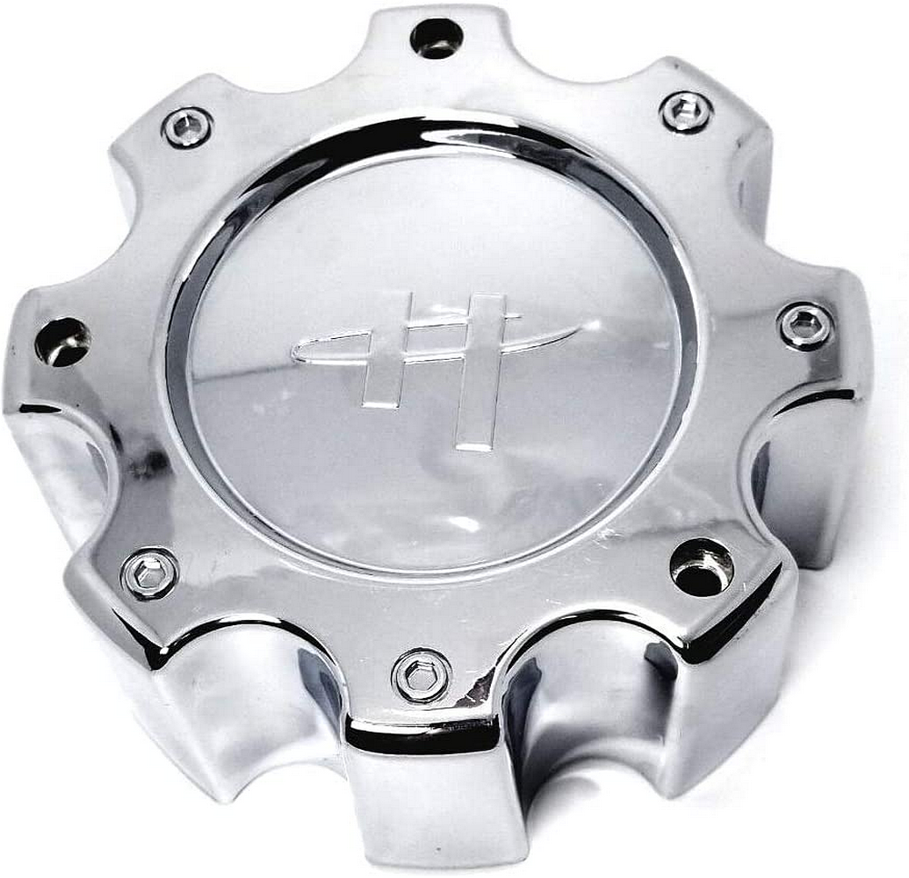 Helo Center Cap HE835 Chrome TALL 8X6.5 NEW STYLE - 835B8165AA product image