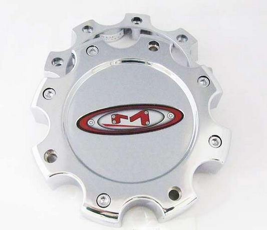 Moto Metal MO955/956 Center Cap Chrome SHRT 8LUG - Red O LOGO - 845L170 product image