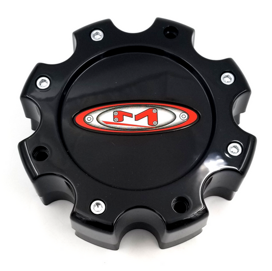 Moto Metal MO955/956 Center Cap Black 8X6.5/170 - Red OVAL L - 845L170B product image