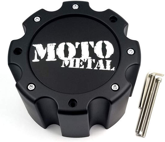 Moto Metal Moto Center Cap MATTE Black 8 LUG - NEW LOGO - 845L170S2 product image