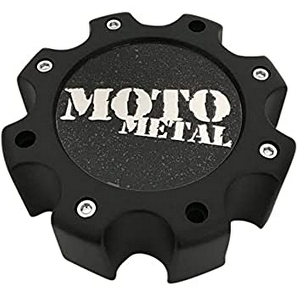 Moto Metal Moto Center Cap MATTE Black 8 LUG - NEW LOGO - 845L172S2 product image