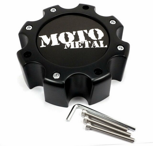 Moto Metal MO959/961 Center Cap SATIN Black 8 LUG - NEW LOGO - 845L172S3 product image