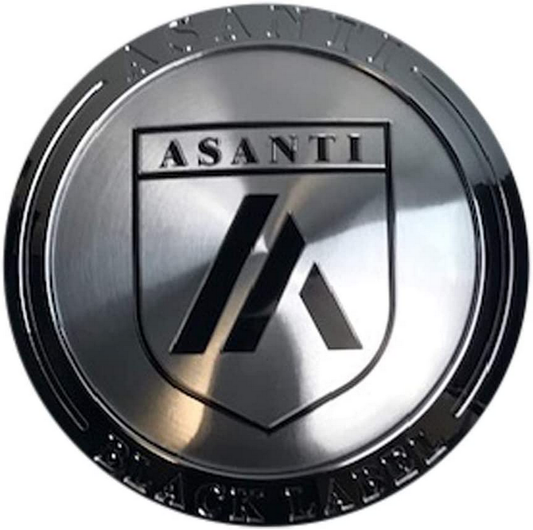 Asanti Forged ABL PLASTIC Center Cap (NEW LOGO) - Black - ABLCAP-BK product image