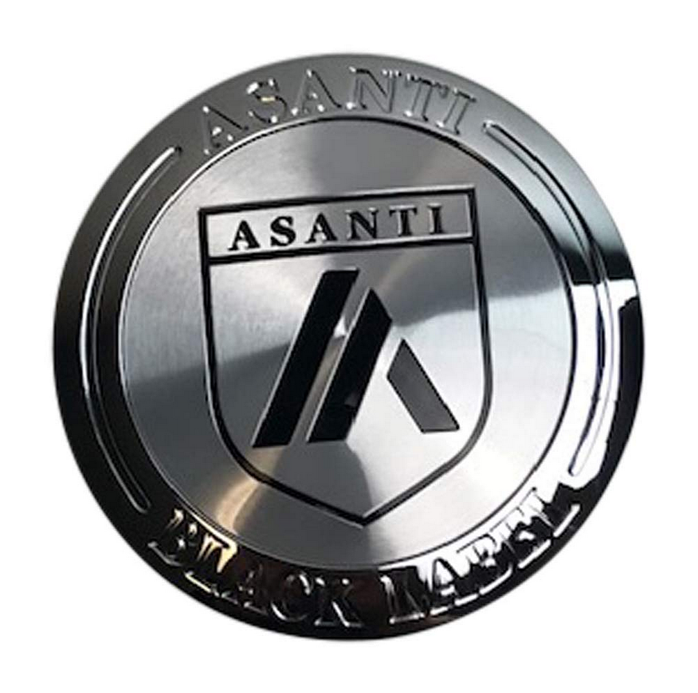 Asanti Black ABL Center Cap SNAP-IN (CH1/Gloss Black) - ALL PCD - ABLCAP-CH1 product image