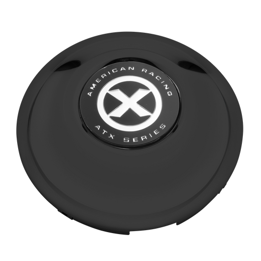 ATX FRONT SNAP IN 4 TAB Center Cap Black - AO1900201B product image