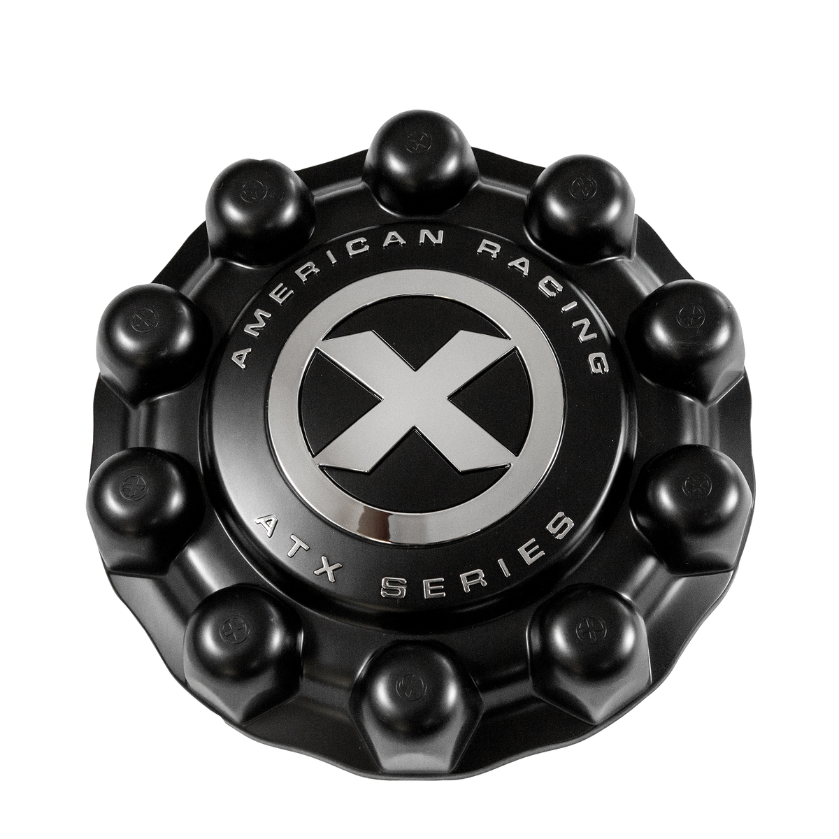 ATX FULL FRONT SNAP ON Center Cap COVER Black - AO1900401B product image