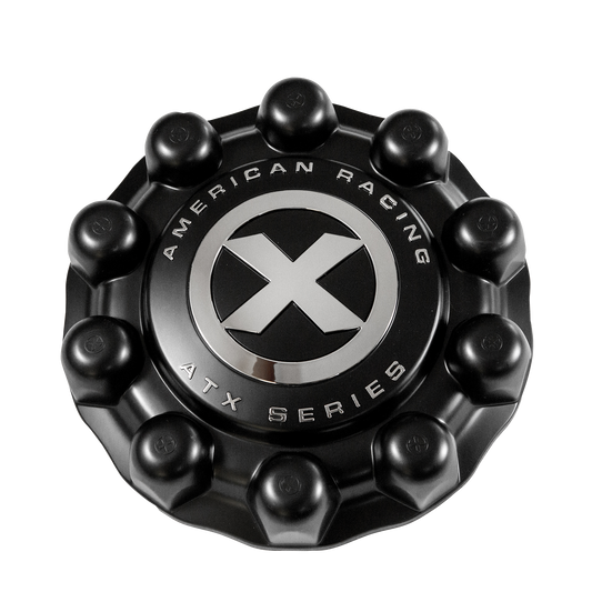 ATX FULL FRONT SNAP ON Center Cap COVER Black - AO1900401B product image