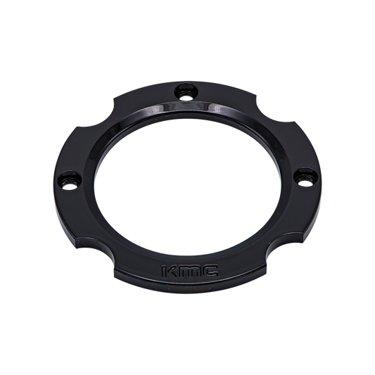 KMC Powersports KS Center Cap RING 5X4.5 - ANODIZED SATIN Black - CAPRING212-BLACK product image