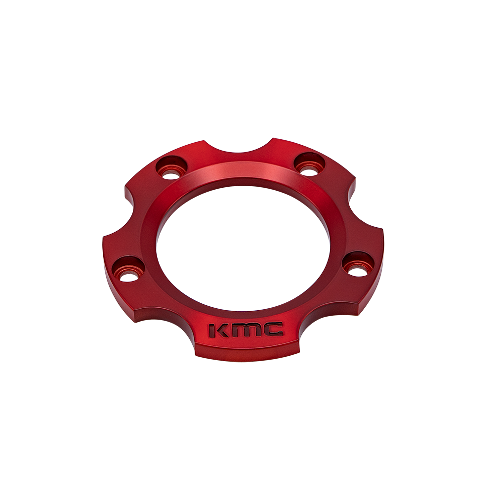 KMC Powersports KS Center Cap RING 5X4.5 - ANODIZED Red - CAPRING212-RED product image